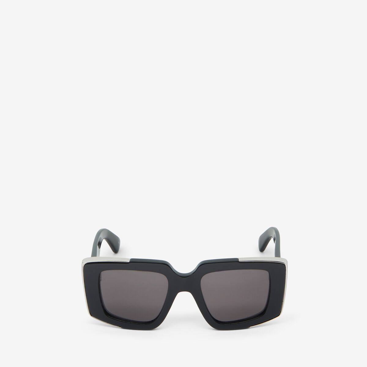 ALEXANDER MCQUEEN - The Grip Geometrical Sunglasses - Item 792501J07491056